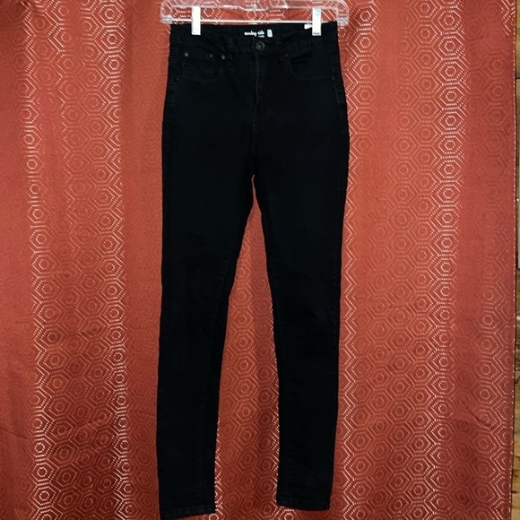 Monkey Ride Denim - Monkey Ride Black Skinny Jeans 1/25